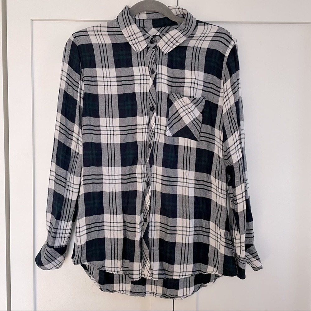 Rails plaid flannel long sleeve shirt